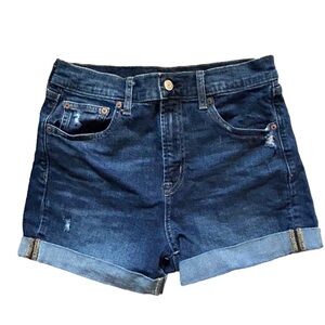 GAP HIGH RISE DENIM SHORTS